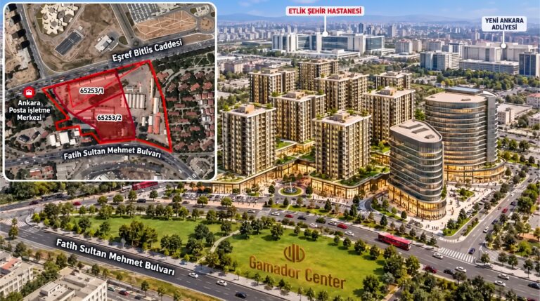 Gamador İnşaat’tan Ankara Akköprü’ye 48 Milyar TL’lik Karma Proje Yatırımı