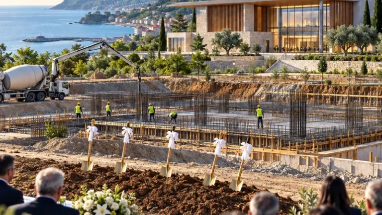 Piraziz’de 6.650 metrekarelik kültür merkezinin temeli atıldı