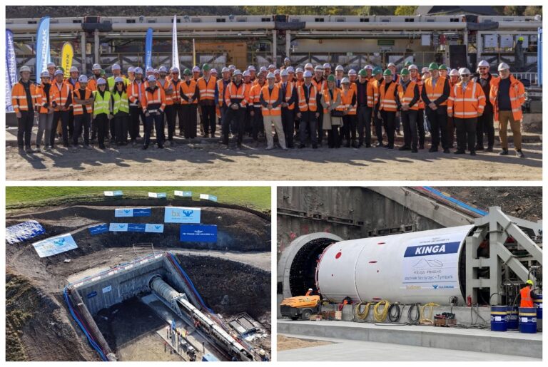 Polonya’daki Szczyrzyc-Tymbark Projesinde Gülermak-Budimex Konsorsiyumu, Kinga TBM İle Tünel Kazısına Başladı