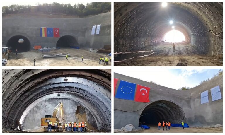 Mapa-Cengiz İş Ortaklığı Romanya’da Boita 1 Tüneli’nin Her İki Galerisinde de Kazı İşlemini Tamamladı
